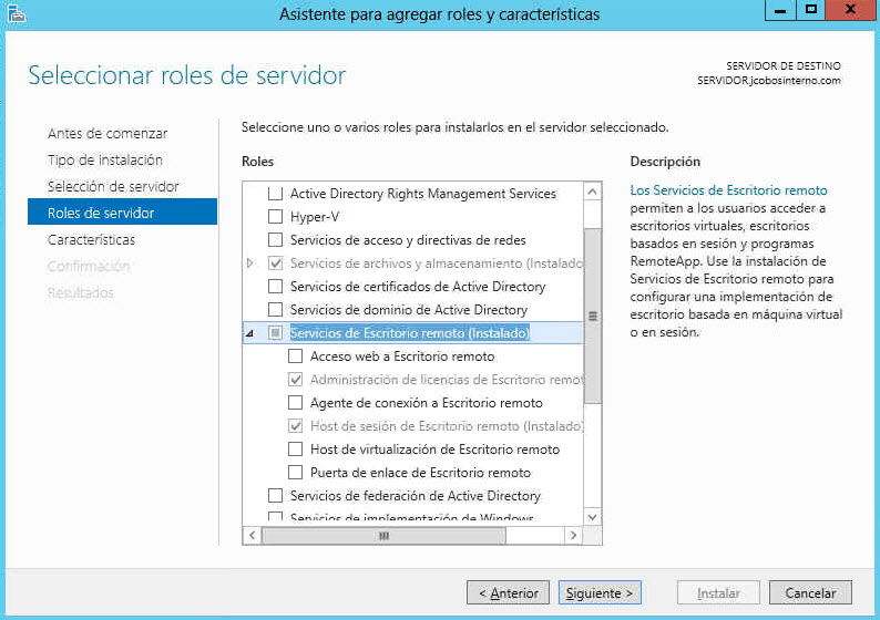 jerarquía intermitente Calvo Configurar licencias de Terminal Server en Windows Server 2012 SIN  pertenecer a un dominio, en un grupo de trabajo - soluciones