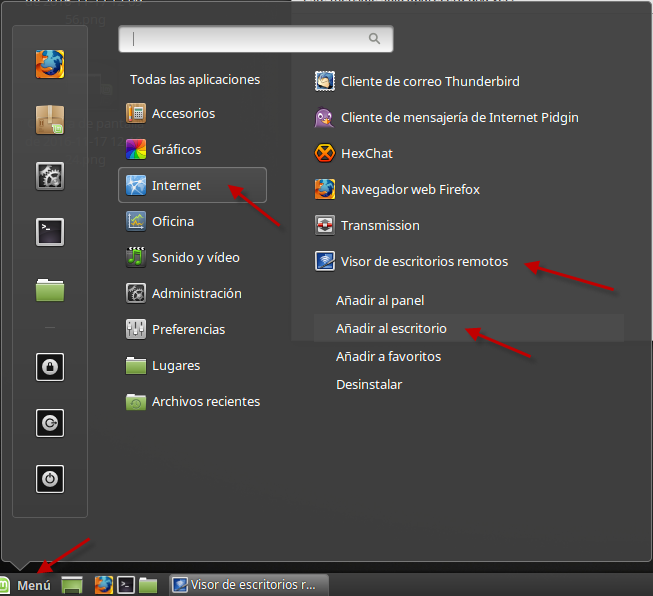 Instalación de Linux Mint 18 con escritorio remoto soluciones