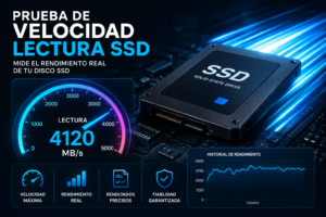 Prueba de velocidad SSD y rendimiento de lectura del disco